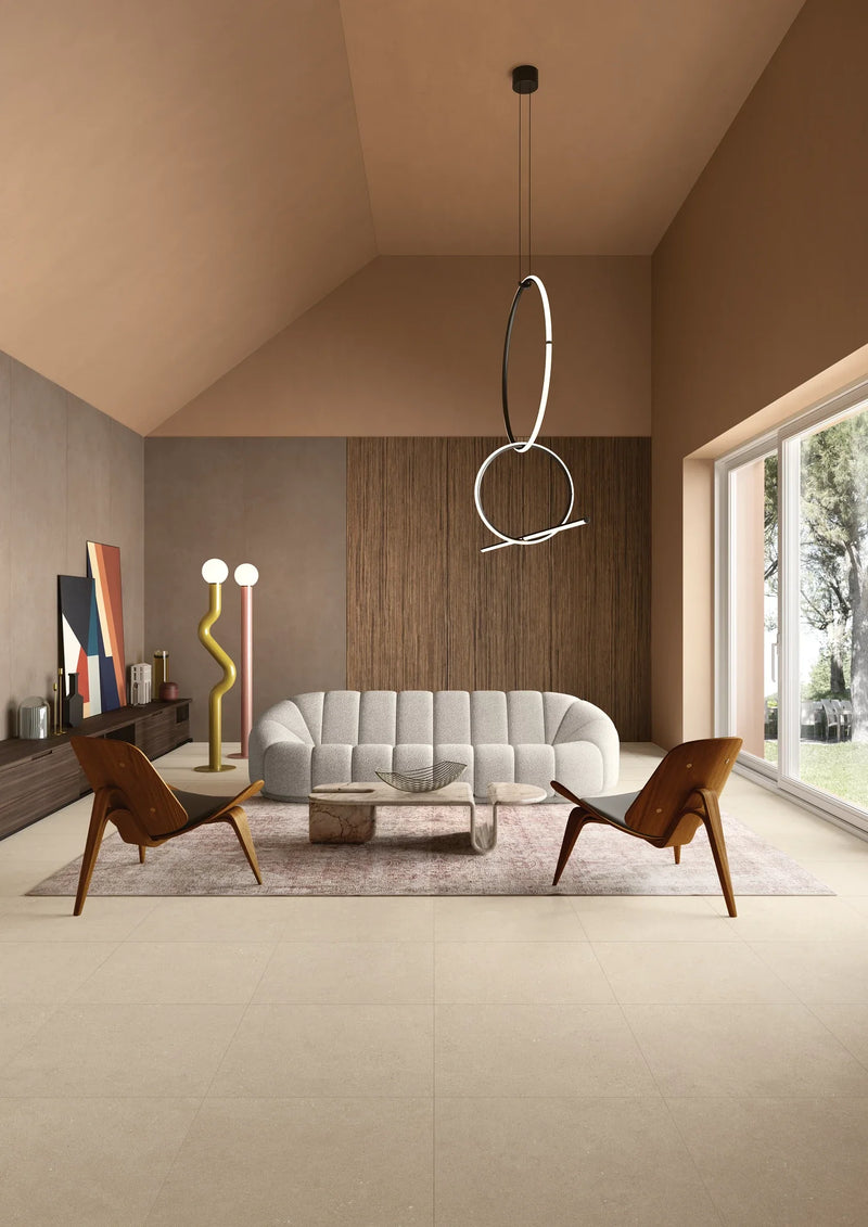 Intense Beige Mixed 4 Inch Hex Porcelain Mosaic