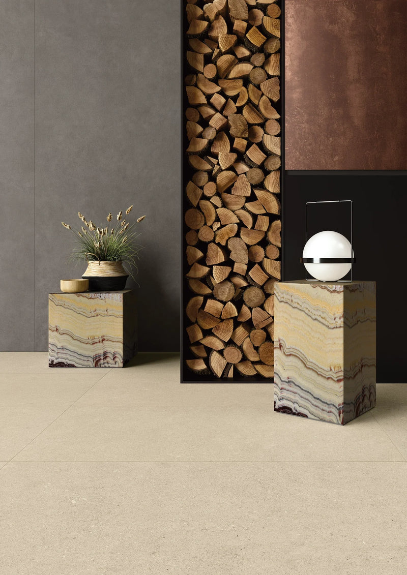 Intense Beige 3x12 Surface Bullnose Porcelain Trim
