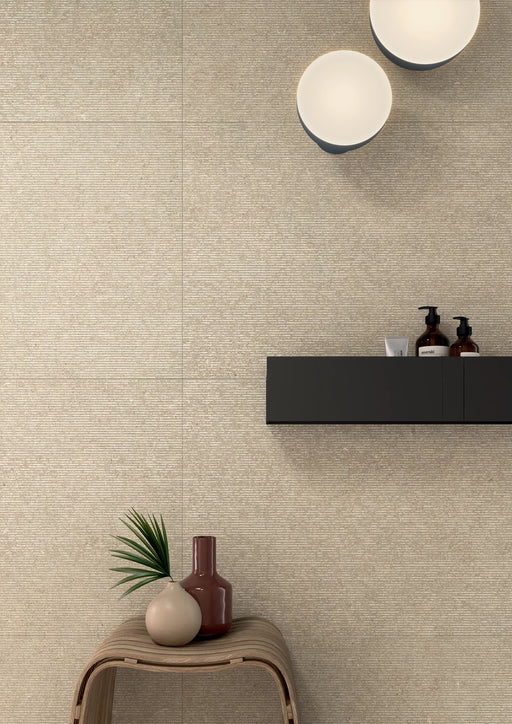 Intense Beige Trait 24x48 Porcelain Tile