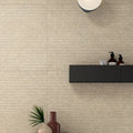 Intense Clair Mixed Chevron Mesh Porcelain Mosaic