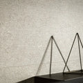 Intense Clair Mixed Chevron Mesh Porcelain Mosaic