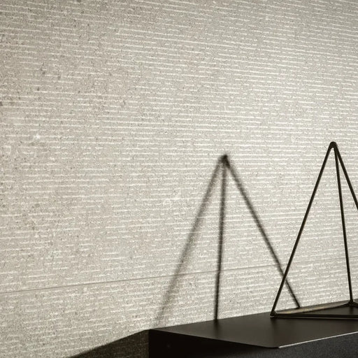 Intense Clair Mixed Chevron Mesh Porcelain Mosaic