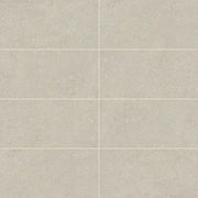 Intense Perle Mixed Straight Stack 1x12 Porcelain Mosaic