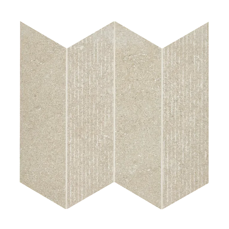 Intense Clair Mixed 4 Inch Hexagon Porcelain Mosaic