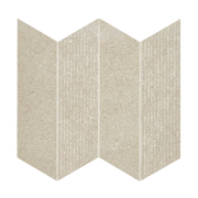 Intense Toffee Mixed 4 Inch Hexagon Porcelain Mosaic