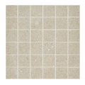 Intense Toffee Mixed Straight Stack 1x12 Porcelain Mosaic
