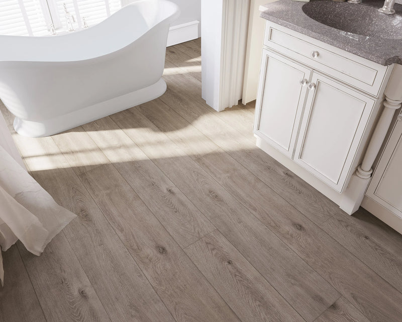 Invicta Novel Taupe 7x60 EIR Painted‑Bevel 20mil SPC Wood Look Vinyl Flooring