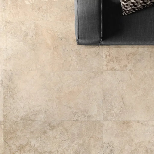 Invictus Beige Cross Cut 3x12 Matte Ceramic/Porcelain Surface Bullnose Trim