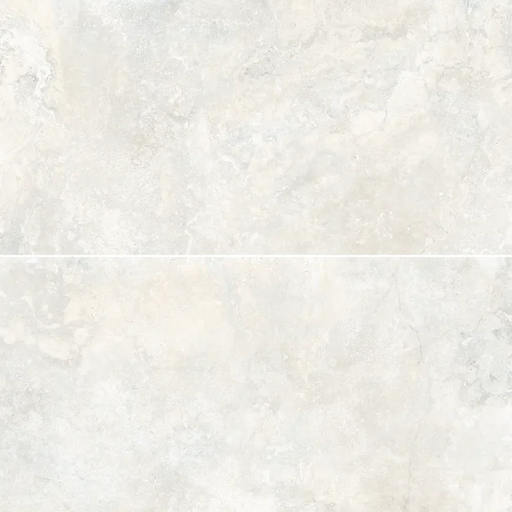 Invictus White Cross Cut 3x12 Surface Bullnose Polished Porcelain Trim