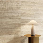 Invictus Beige Vein Cut Chevron Mesh Ceramic/Porcelain Mosaic