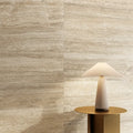 Invictus Beige Vein Cut Chevron Polished Porcelain Mosaic