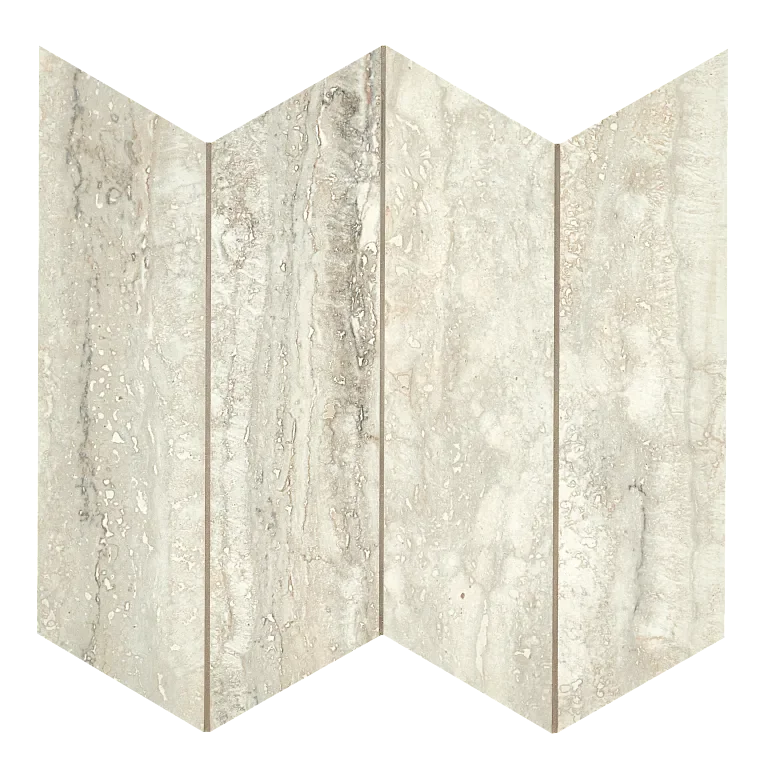 Invictus Beige Vein Cut 2x2 Matte Porcelain Mosaic