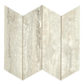 Invictus Beige Vein Cut 3x12 Surface Bullnose Matte Porcelain Trim
