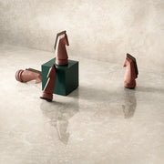 Invictus Ivory Cross Cut 2x2 Matte Porcelain Mosaic