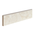 Invictus Ivory Cross Cut 3x12 Surface Bullnose Polished Porcelain Trim