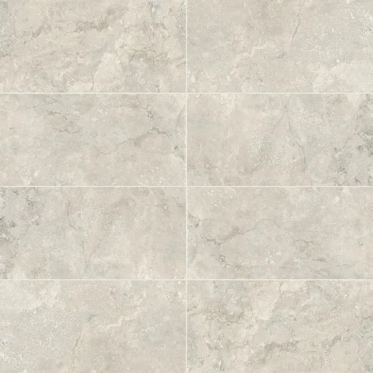 Invictus Pearl Cross Cut 3x12 Surface Bullnose Matte Porcelain Trim