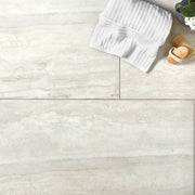 Invictus Pearl Vein Cut 3x12 Surface Bullnose Matte Porcelain Trim