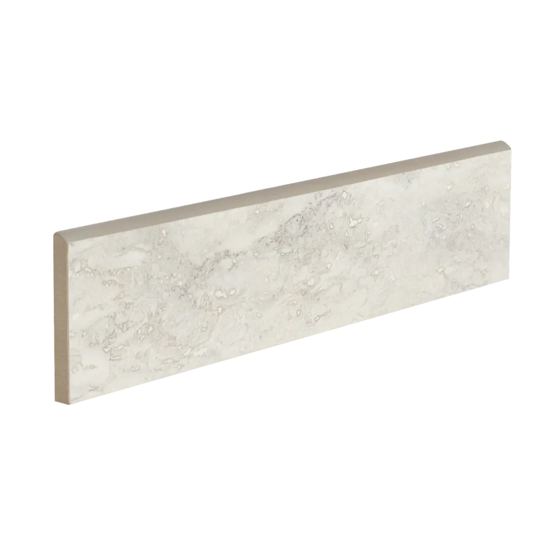 Invictus Pearl Vein Cut 3x12 Surface Bullnose Matte Porcelain Trim