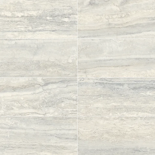 Invictus Pearl Vein Cut Chevron Mesh Porcelain Mosaic