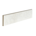 Invictus White Cross Cut 3x12 Surface Bullnose Polished Porcelain Trim