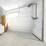 Invictus White Vein Cut 24x48 Matte Porcelain Tile