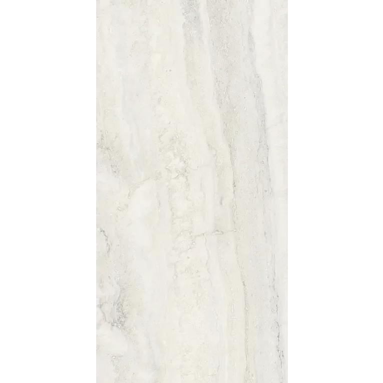 Invictus White Vein Cut 3x12 Surface Bullnose Matte Porcelain Trim