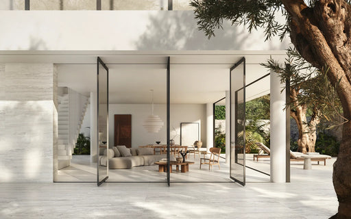 Invictus White 24x48 Anti-Slip Vein Cut Porcelain Tile