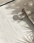 Invictus White Vein Cut 3x12 Surface Bullnose Polished Porcelain Trim