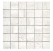 Invictus White Vein Cut 4 Inch Hexagon Polished Porcelain Mosaic