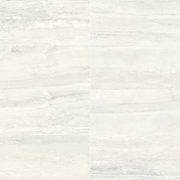 Invictus White Vein Cut Chevron Polished Porcelain Mosaic