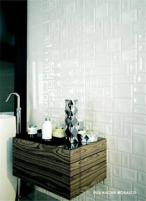 Iris Nacar Mosaico 13x24 Ceramic Tile
