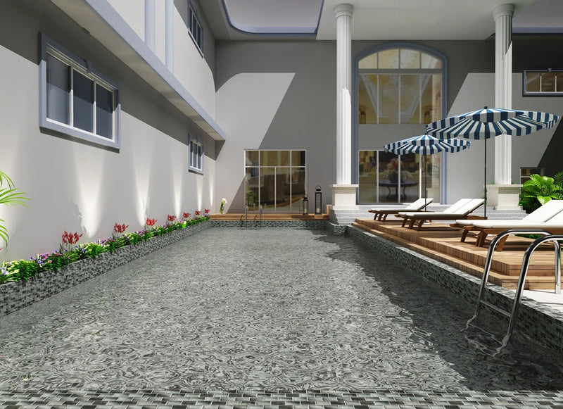 Islands Santa Cruz 1x2 Glass Mosaic Tile