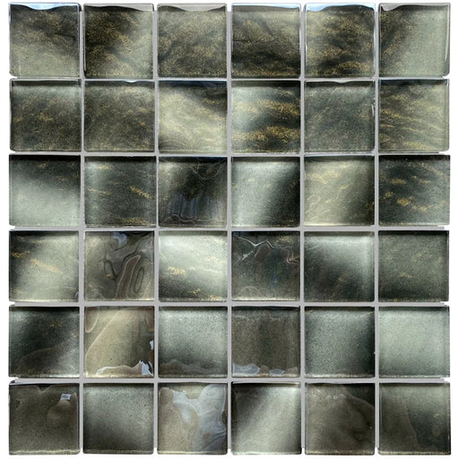 Islands Santa Cruz 2x2 Gloss Glass Mosaic Tile