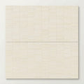 Italgraniti Terre Bianco Mini Irregolo Natural 24x48 Ceramic Tile close-up