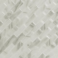 Ivory Amber Beveled Subway 2x6 Glossy Glass Tile