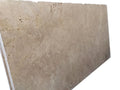 Ivory Beige 3cm Unfilled & Honed Travertine Slab