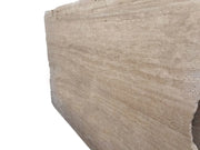 Ivory Beige 3cm Vein Cut Unfilled & Honed Travertine Slab