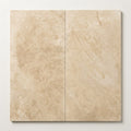 Ivory Cordoba Cream Travertine Filled, Honed & Straight Edge 12 x 24 x 1/2 Cross Cut Tile 12x24 close-up