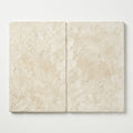 Ivory Cordoba Cream Travertine Tumbled 16 x 24 x 1.25 Paver 16x24 close-up