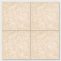 Ivory / Light Travertine 18x18 Cream Filled & Honed Tile close-up