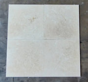 Ivory 24x24 Cross Cut Travertine Honed Filled Tile