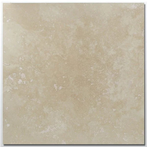 Cross Cut Travertine Ivory (Navona) 18x18 Honed Filled Tile