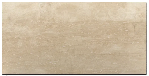 Vein Cut Travertine Ivory 12x24 Polished Filled Tile