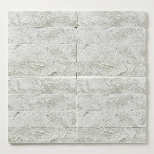 Jade Split 4x16 Marble Tile close-up