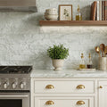 Jade Split 4x16 Marble Tile — Kitchen backsplash