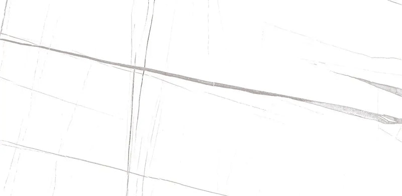 Jewels Laurent White 24x48 Polished Porcelain Tile