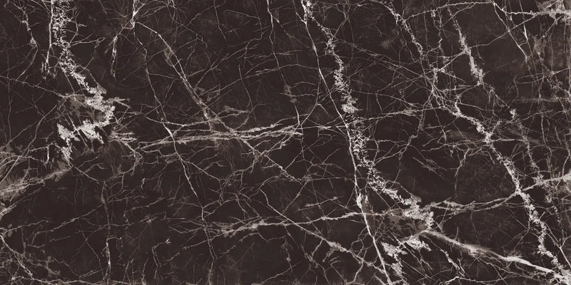 Jewels Maurice Black 24x48 Polished Porcelain Tile