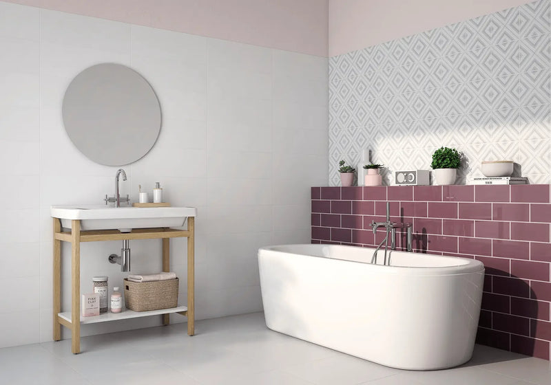 Joy Burgundy 4x10 Ceramic Wall Tile