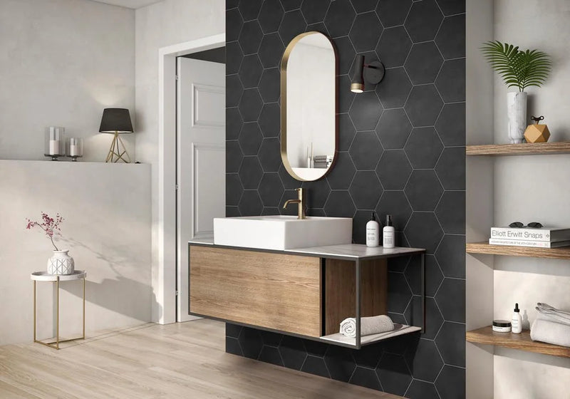 Jubilee Mayfair Grafit 8x9 Matte Porcelain Tile