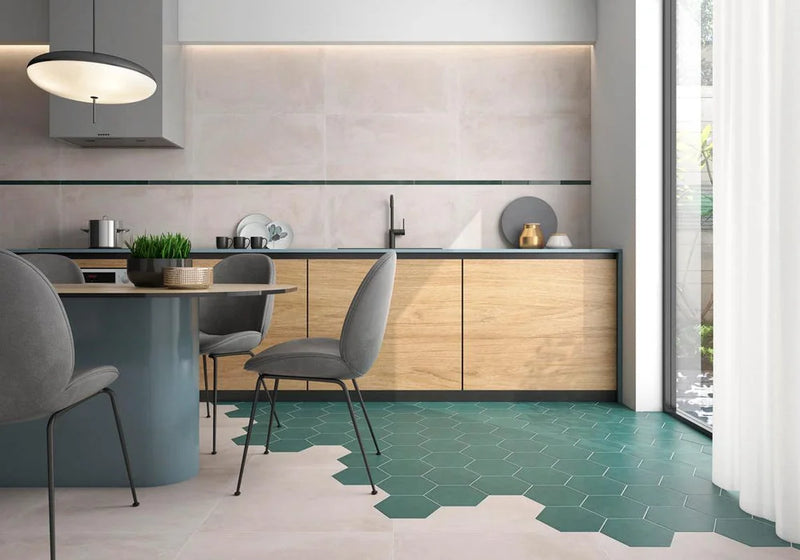 Jubilee Mayfair Vert 8x9 Matte Porcelain Tile